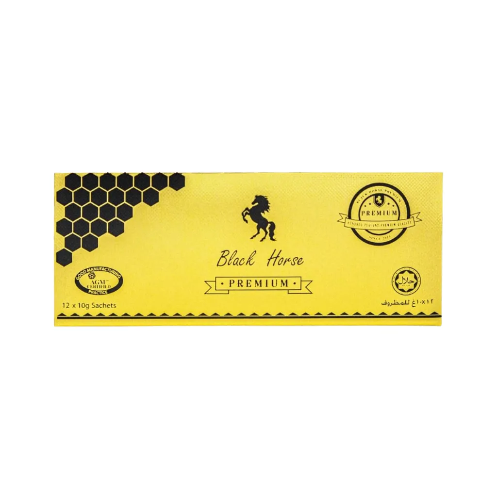 Black Horse Royal Honey Premium, 12 × 10 g