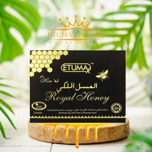 ETUMAX Royal Honey For Him, 12 × 20 g. 600 mg of active botanicals per 20 g sachet